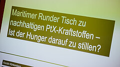 Titelseite der Präsentationsfolien vom Maritimen Runden Tisch