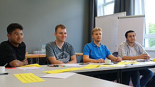 Jugendliche beim „Jugendforum Nachhaltigkeit“