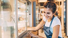 Kühlanlage in einer Bäckerei