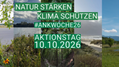 Grafik zur ANK-Themenwoche 2026 mit Naturmotiven