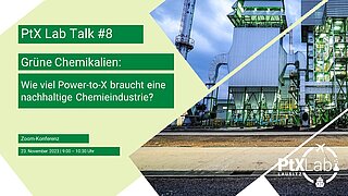 Screenshot der Eröffnungspräsentation zum PtX Lab Talk #8