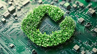 Pflanzen wachsen aus Platine