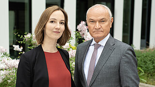 Doppelfoto von Stefan Demuth und Constanze Haug 